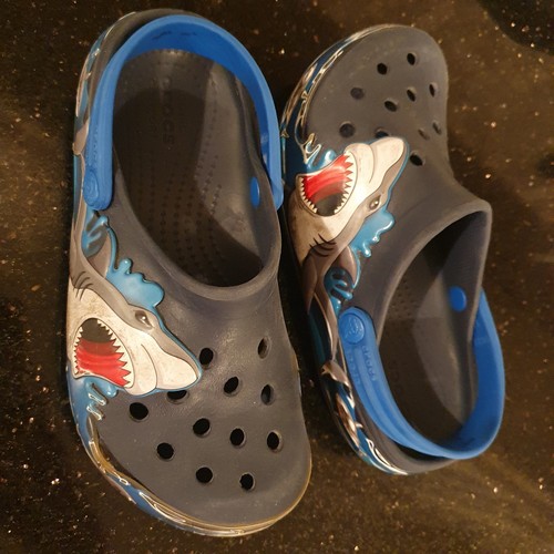 Crocs c12 blau hai - crocs,